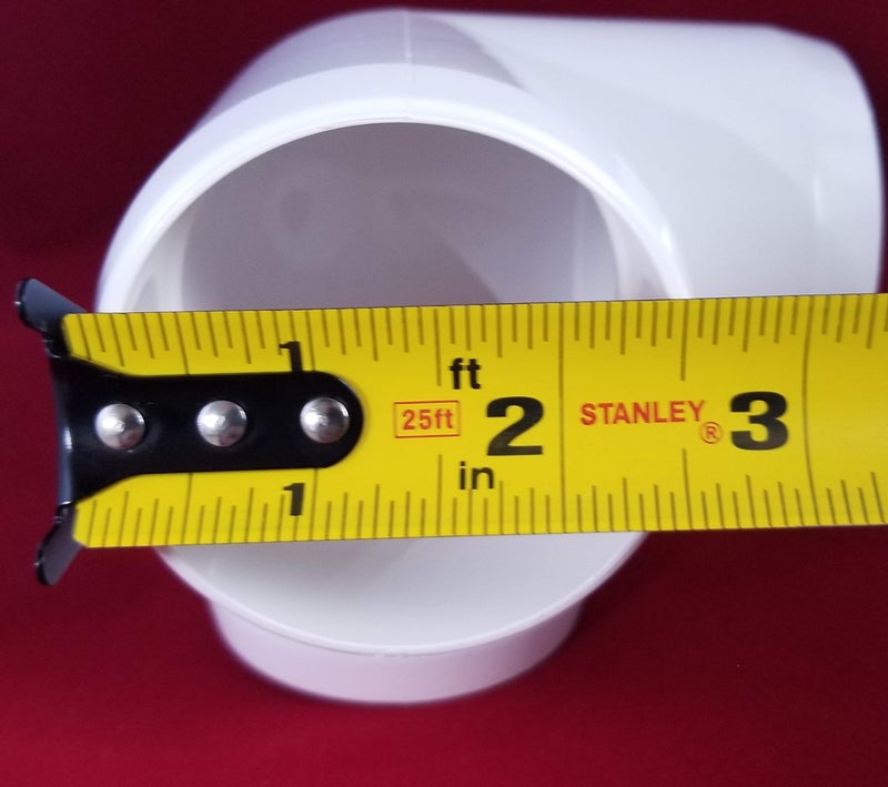 Circo PVC Pipe Fitting - 2" 3 Way Elbow Connector - Heavy Duty for Furniture, Sheds, Gardens, Greenhouses - Image 2
